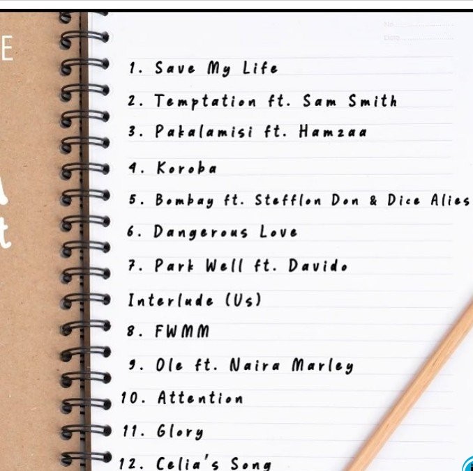 Tiwa-Savage celia album tracklist 